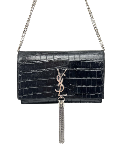 Saint Laurent Kate Small Chain Bag with Tassel