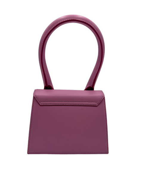 Jacquemus Le Chiquito Moyen Leather Bag in Pink