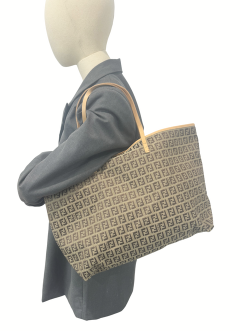 Fendi Zucchino Tote Bag