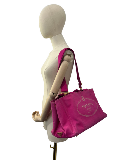 Prada Canapa Tote Bag