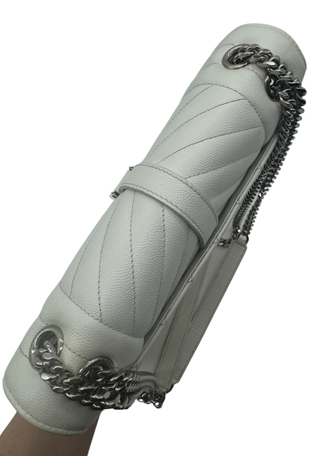 Saint Laurent Envelope Medium Quilted Shoulder Bag
