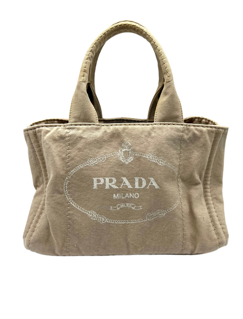 Prada Canapa Tote Bag