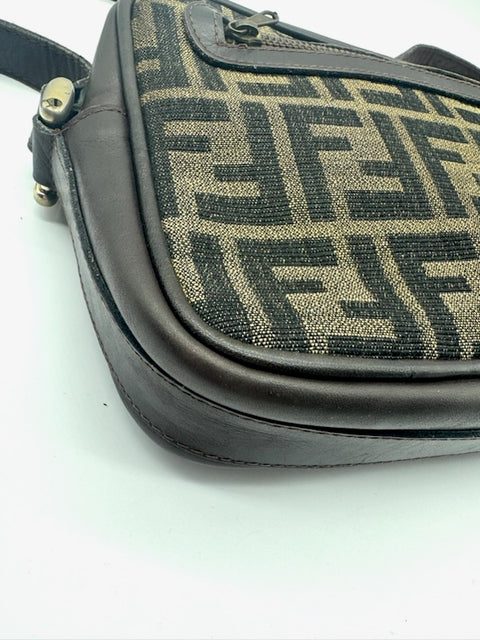 Fendi Zucca Shoulder Bag