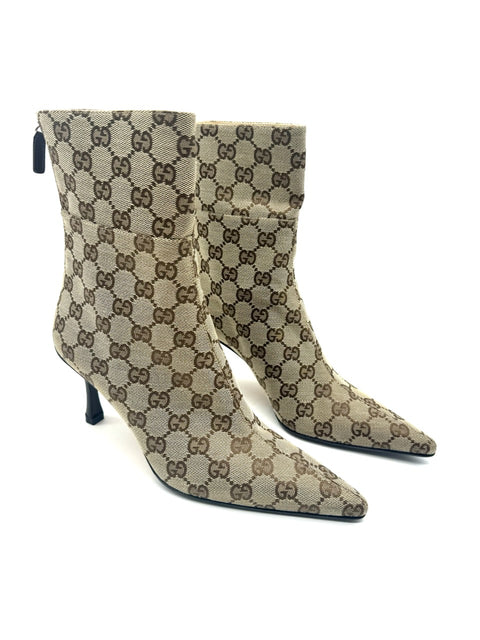 Gucci GG Monogram Boots
