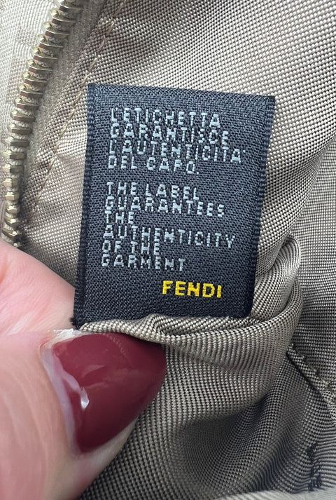 Fendi Zucchino Shoulder Bag