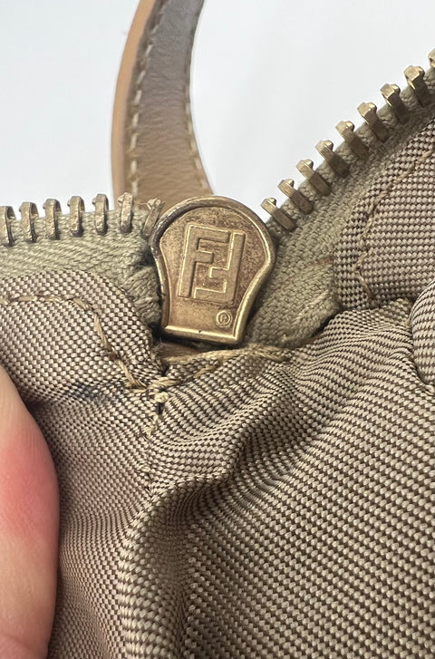 Fendi Zucchino Shoulder Bag