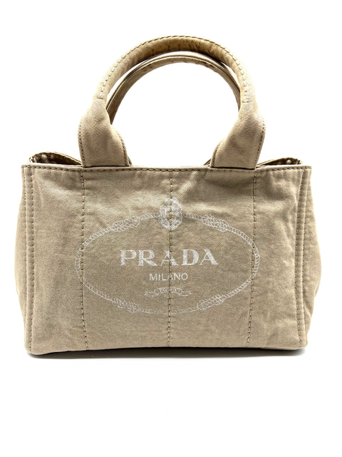 Prada Canapa Tote Bag