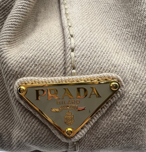 Prada Canapa Tote Bag