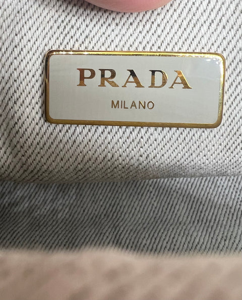 Prada Canapa Tote Bag