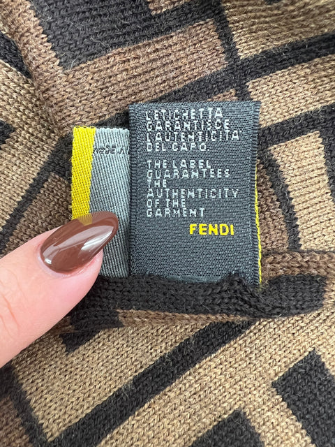 Fendi Zucca Scarf