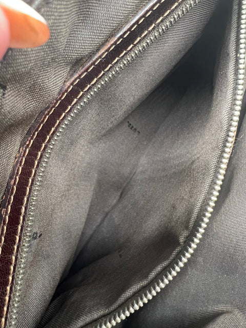 Fendi Zucca Shoulder Bag