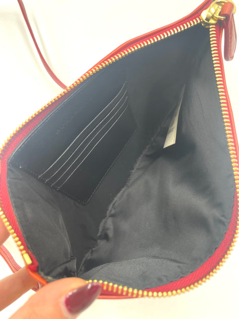Burberry House Check Leather Trim Crossbody Bag