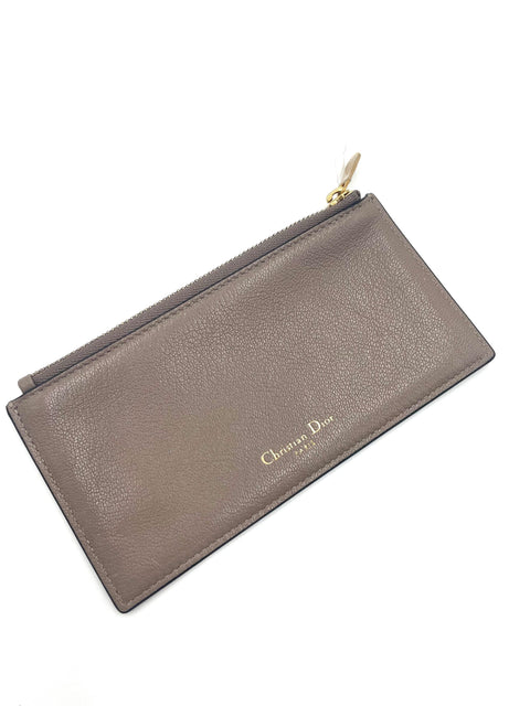 Christian Dior Long Saddle Wallet with Chain