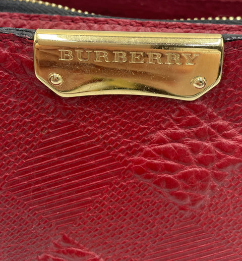 Burberry Dewsbury Leather Convertible Tote Bag