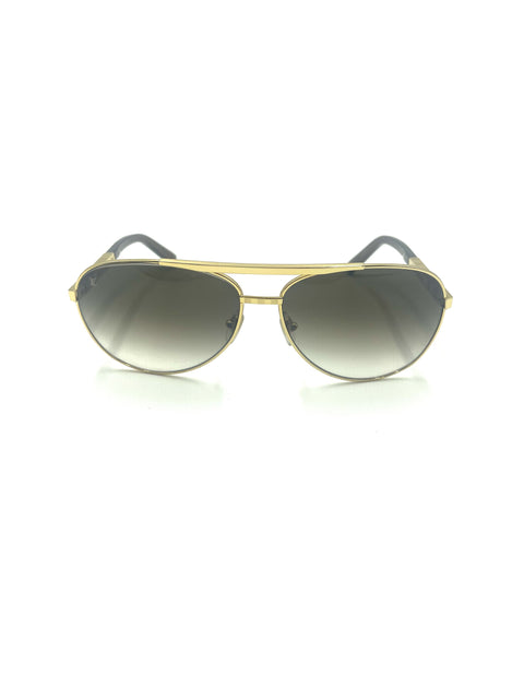 Louis Vuitton Men's Attitude Pilote Sunglasses