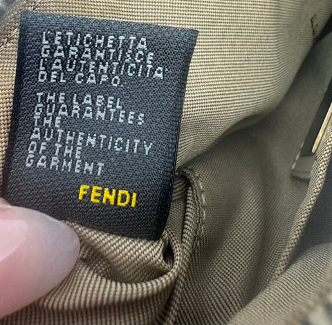 Fendi Zucchino Shoulder Bag