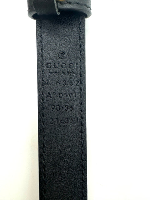 Gucci GG Marmont Belt with Pearls