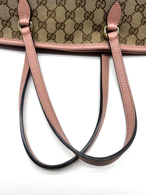 Gucci Bree Tote Bag in GG Canvas