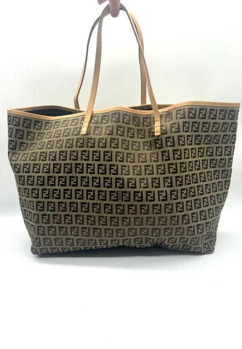 Fendi Zucchino Tote Bag