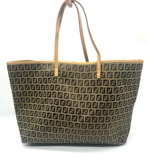 Fendi Zucchino Tote Bag