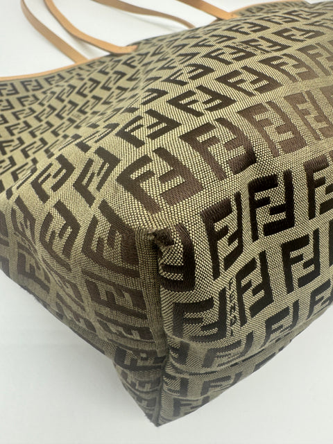 Fendi Zucchino Tote Bag