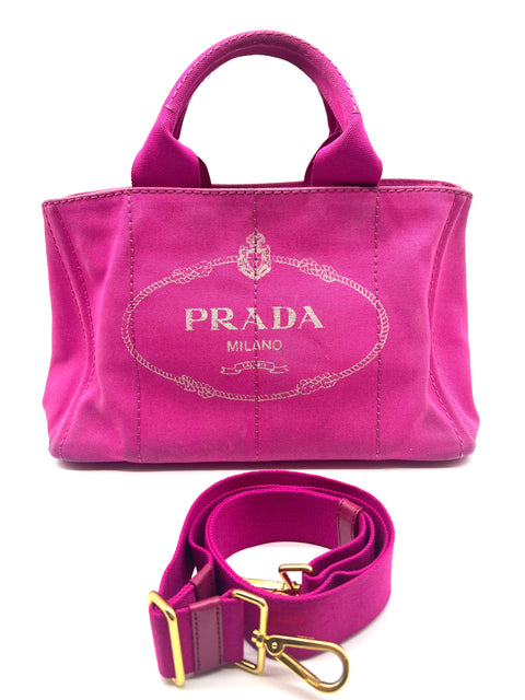 Prada Canapa Tote Bag