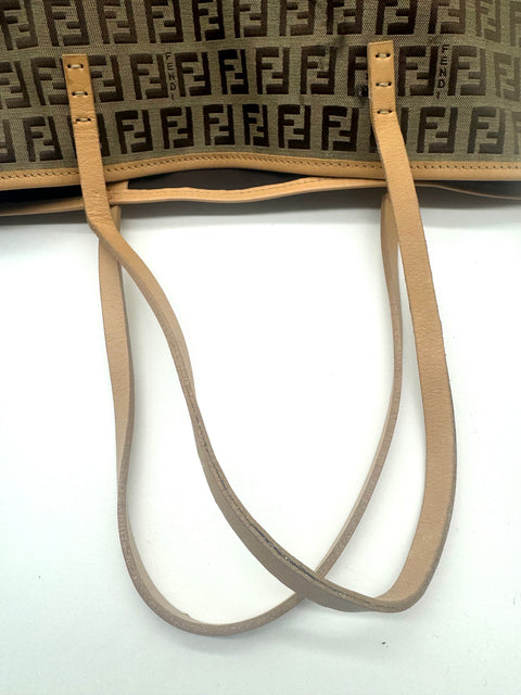Fendi Zucchino Tote Bag