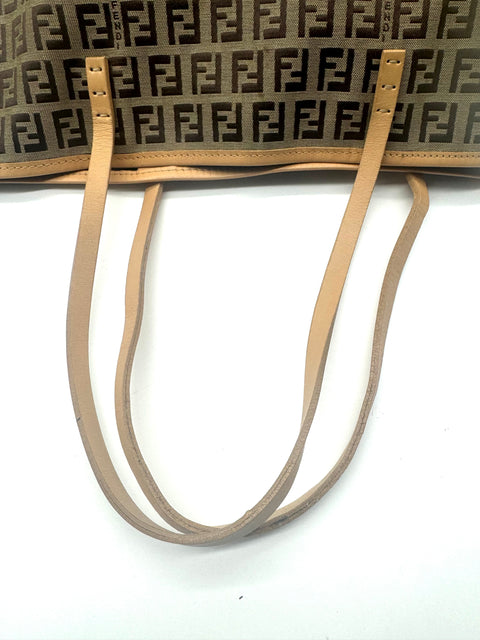Fendi Zucchino Tote Bag
