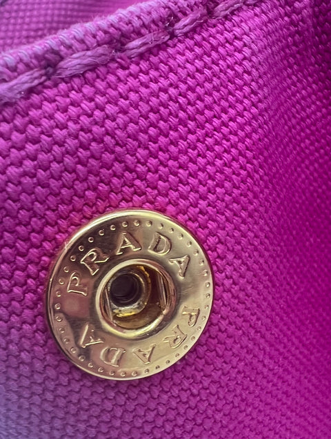 Prada Canapa Tote Bag