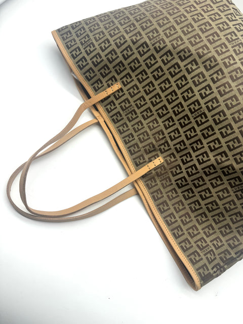 Fendi Zucchino Tote Bag