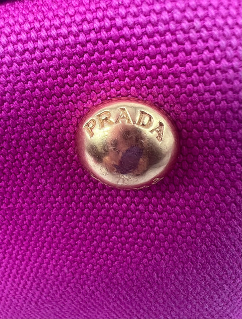 Prada Canapa Tote Bag
