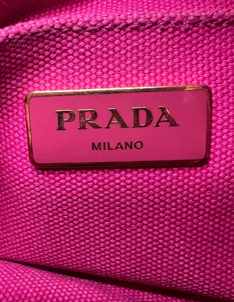 Prada Canapa Tote Bag