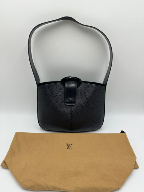 Louis Vuitton Black Epi Leather Reverie Shoulder Bag
