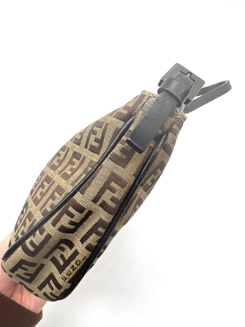 Fendi Zucchino Pochette Handbag