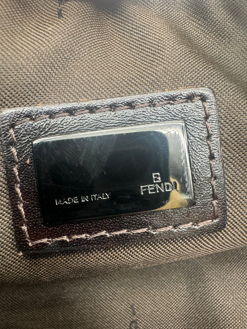 Fendi Zucca Pochette Bag