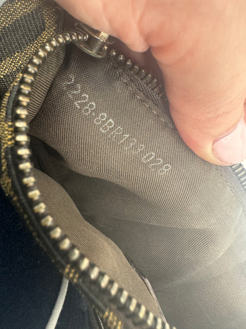Fendi Zucca Pochette Bag