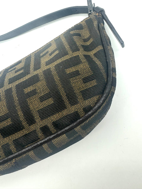 Fendi Zucca Pochette Bag