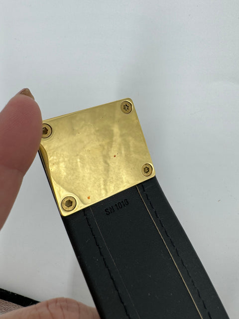 Louis Vuitton Chèvre Leather Suhali S-Lock Bracelet