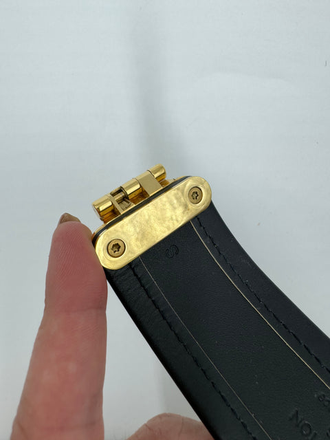 Louis Vuitton Chèvre Leather Suhali S-Lock Bracelet
