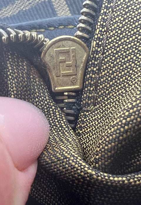Fendi Zucca Shoulder Bag