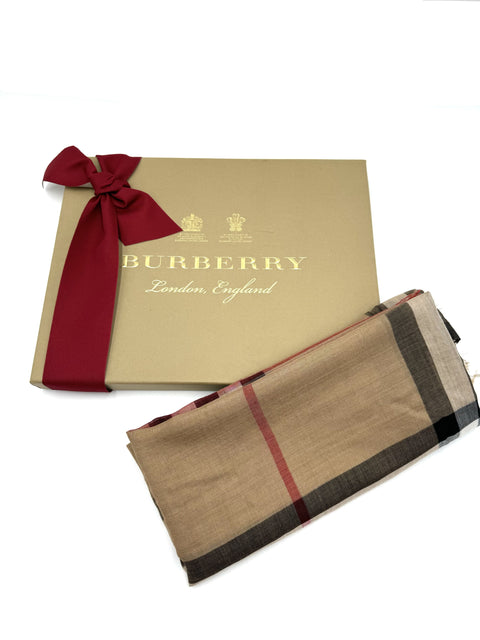 Burberry Check Scarf
