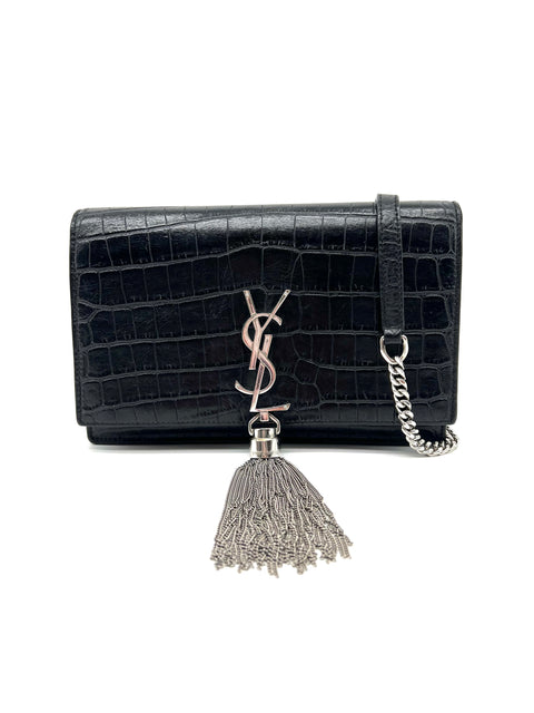 Saint Laurent Kate Small Chain Bag with Tassel