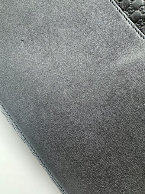 Gucci Two Way Tote Bag Black