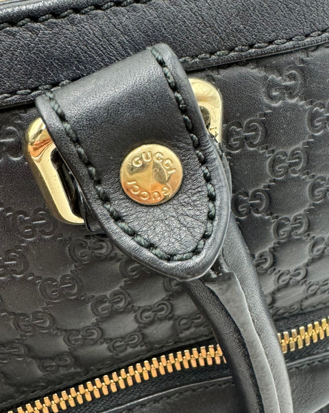 Gucci Two Way Tote Bag Black