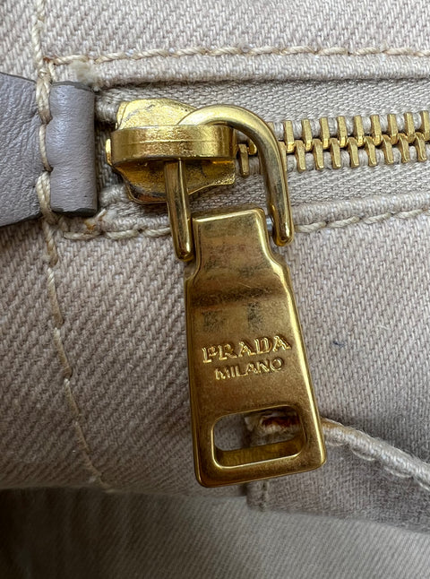 Prada Canapa Tote Bag