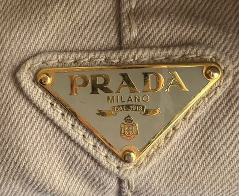 Prada Canapa Tote Bag