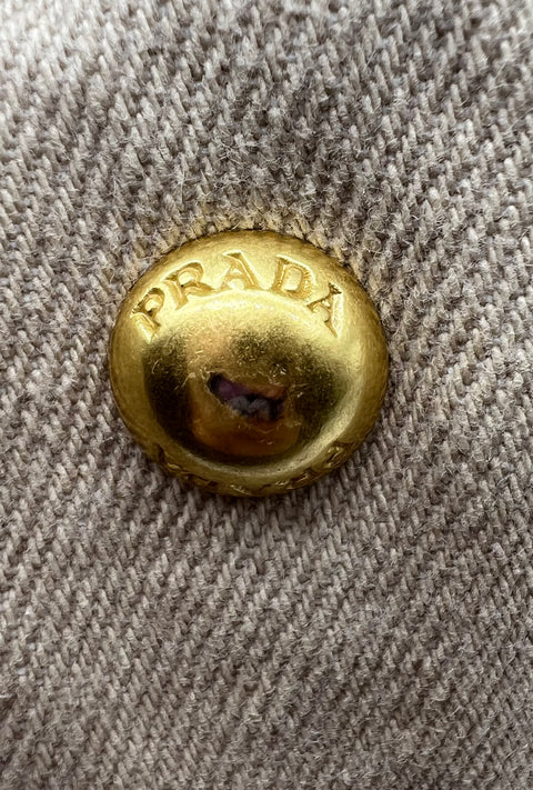 Prada Canapa Tote Bag