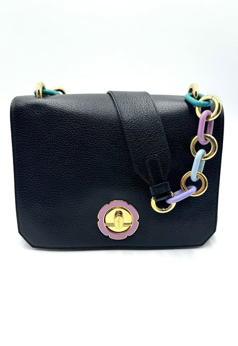 Salvatore Ferragamo Lexi Leather Shoulder Bag