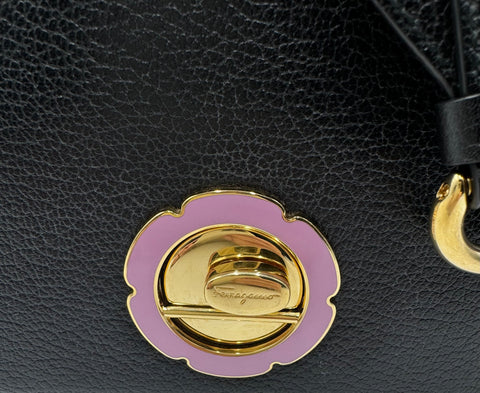 Salvatore Ferragamo Lexi Leather Shoulder Bag