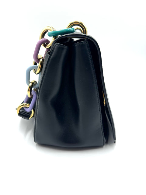Salvatore Ferragamo Lexi Leather Shoulder Bag